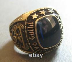 10K Gold Ford Motor Company Ring Marketing Executive Guild with Gift Box