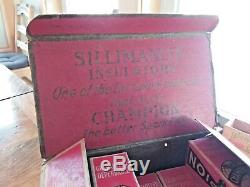 10 Vintage Champion 8 Com Spark Plugs unused new old stock with box auto truck