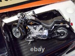 118 Scale Harley-Davidson Ford F-150 with Bike Ertl Truck Masito Bike in Box