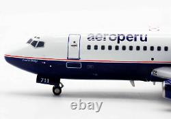 1200 IF200 AeroPeru B737-200 OB-1711 with stand
