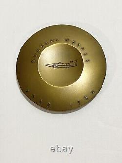 1908 -1954 General Motors Builds First 50 Million Cars Brass Paperweight WithBox