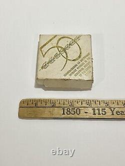 1908 -1954 General Motors Builds First 50 Million Cars Brass Paperweight WithBox