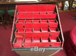 1930's JOHNSON OUTBOARD MOTOR Sea-Horses First Aid or Tool Box 15x19x15