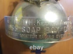 1955 SOAP BOX DERBY CITY CHAMPION TROPHY Winston-Salem NC TH Keating CHEVROLET
