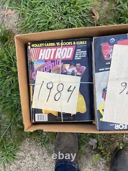1960s-2000s Hotrod Magazines 5 Boxes