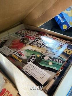 1960s-2000s Hotrod Magazines 5 Boxes