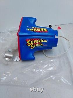 1970s SUPERMAN SIREN DC COMICS BY EMPIRE (as is no box)