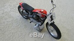 1972 Harley-Davidson XR750 110 famous US race motorcycle 8 in. Long with box COA