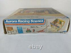1973 Aurora Racing Scenes Racing Speed Shop 116 Model Kit # 848 Open Box