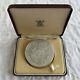 1985 GREAT WESTERN RAILWAY 63mm SILVER MEDAL boxed