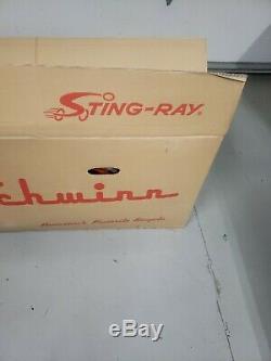 1998 Schwinn Stingray Orange Krate Bike Very Nice Still In Original Box L$$k