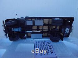 1/24 Danbury Mint 1938 GMC Flatbed Car Carrier with box & Accessories READ+++