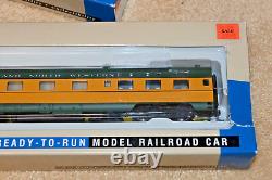 3 Walthers Pullman Standard 6-6-4 Sleeper CNW (Late Scheme) 932-6723 in Boxes