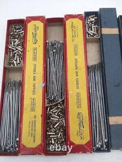 5 Boxes of Torrington Rust-Less Velocipede Spokes and Nipples In Box