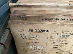 800+ Sun Specification Service Mechanics Spec Sheets + Metal Box 1967-1971