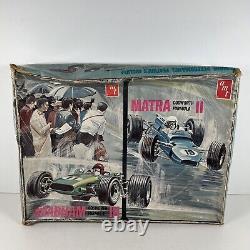 AMT 1/24 Scale Brabham Cosworth Formula III & Matra Cosworth Formula II Open Box