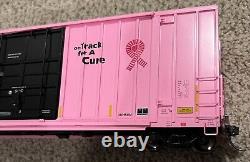 ATLAS 3007419-1 50' Gunderson High Cube Boxcar TTX(on Track For A Cure) 2 Rail