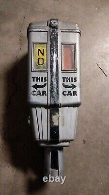 Alfco Twin Parking Meter Model N Antique Ny Extra Rare! Corner Unit