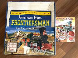 American Flyer #20550 S Gauge Frontiersman Steam Engine & Passenger Set withbox