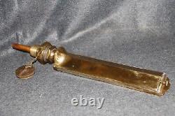 Antique Brass Thermometer Tagliabue Mfg. New In Original Box NIB Steampunk
