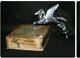 Antique Car Mascot Franklin Winged Pegasus Hood Ornament Unused Stock Orig Box