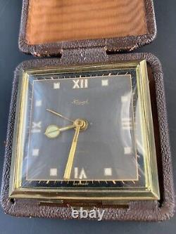 Antique Kienzle Uhrenfabriken A-g Travel Clock, Germany, Original Box