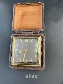 Antique Kienzle Uhrenfabriken A-g Travel Clock, Germany, Original Box