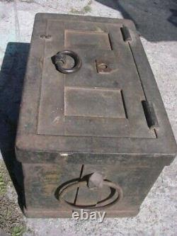 Antique Railroad Strong Box