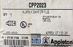 Appleton Explosion Proof Receptacle and Plug Set- CPSA2375/CPP2023 NEW IN BOX