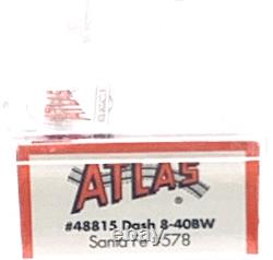 Atlas #48815 Dash 8-40bw Santa Fe Locomotive #578 Ln/box