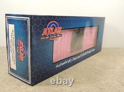 Atlas O 3007419-1 TTX (on track for a cure) 50' Gunderson High Cube Boxcar