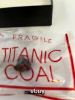 Authentic Titanic Coal Certificate Box Recovered 1994 Expedition White Star Line