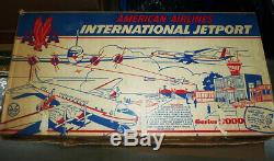 Awesome MARX American Airlines AstroJet Airport Set & BOX