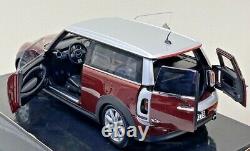BMW Dealer Model Mini Cooper Clubman Burgundy with Box, Door Tool etc. RARE Find