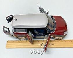 BMW Dealer Model Mini Cooper Clubman Burgundy with Box, Door Tool etc. RARE Find