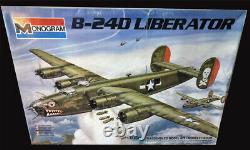 B-24d Liberator Original Monogram Models Box Top Studio Fine Art Painting 1976