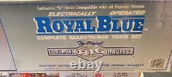 Bachmann Big Haulers Royal Blue G Scale Train Set Model Railroad 90016 OPEN BOX