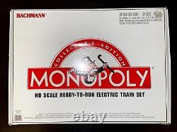 Bachmann Collector's Edition Monopoly Ho Scale Train Set In Box