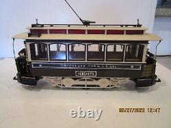 Bachmann G Scale Hersheys #6 Closed Trolley Excellent With Box
