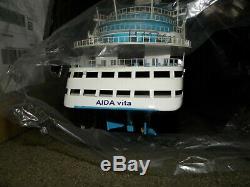 Beautiful AIDA VITA CRUISE OCEAN LINER SHIP MODEL HUGE 33 ORIGINAL BOX