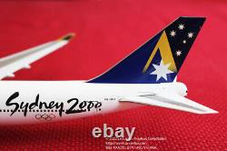 Blue Box Ansett Australia Boeing 747-400 Sydney 2000 Diecast Model 1200