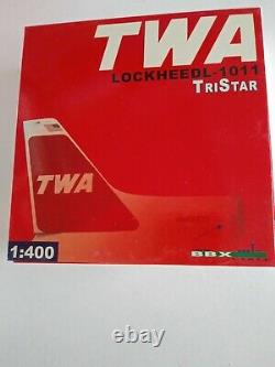 Blue Box TWA Trans World Airlines Lockheed L-1011 1400 N31030 RARE Hollow Title
