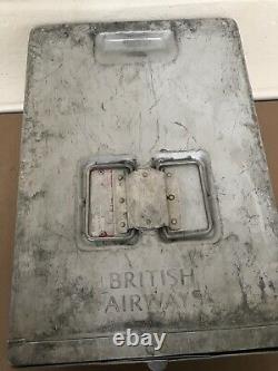 British Airways Boeing 747 Half Meal/equipment Box Ideal For Storage/man Cave