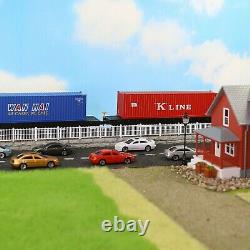 C8746 HO Scale 187 40ft Shipping Container 40' Cargo Box Model Railway Layout