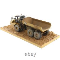 CAT Caterpillar 745 Articulated Truck with Operator (Dirty Version) Weathere