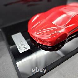 CORVETTE STINGRAY 2020 Speed Shape Form Model Owner's Gift Torch Red In Box
