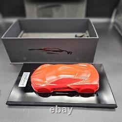 CORVETTE STINGRAY 2020 Speed Shape Form Model Owner's Gift Torch Red In Box