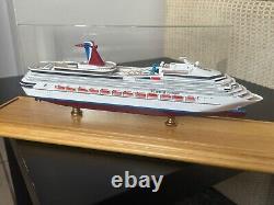 Carnival Freedom model, boxes made in Miami US