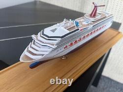 Carnival Freedom model, boxes made in Miami US