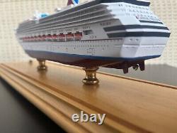 Carnival Freedom model, boxes made in Miami US